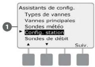 RAIN BIRD ESPLXD - Configuration de la station - 4
