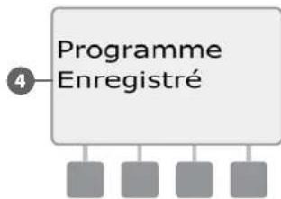 RAIN BIRD ESPLXD - Enregistrer les programmes par défaut - 6