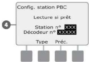 RAIN BIRD ESPLXD - Lire les adresses des décodeurs de terrain - 7