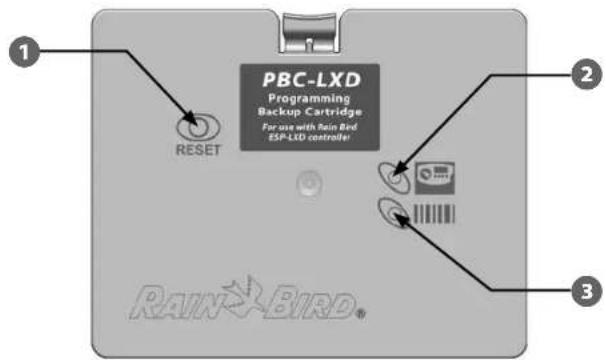 RAIN BIRD ESPLXD - Caractéristiques de la cartouche PBC-LXD - 1