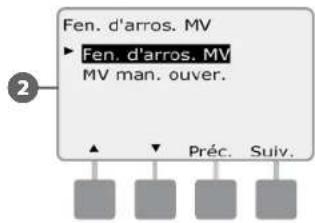 RAIN BIRD ESPLXD - Configurer une fenêtre d'arrosage MV - 4
