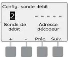RAIN BIRD ESPLXD - Configuration des sondes de débit personnalisées - 7