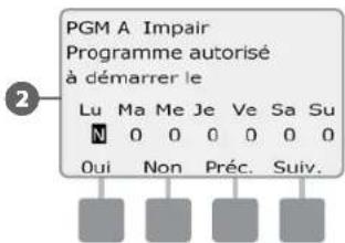 RAIN BIRD ESPLXD - Personnalisé, Impair, Impair hors 31, Pair - 4