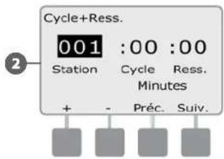RAIN BIRD ESPLXD - Configuration Cycle+Soak™ (Cycle + Ressuyage) - 3