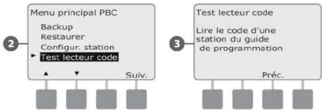 RAIN BIRD ESPLXD - Tester un crayon lecteur de codes barres - 3