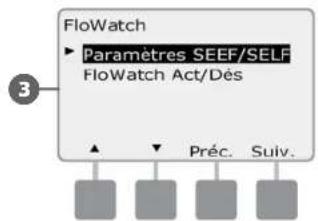 RAIN BIRD ESPLXD - Configurer SEEF et SELF - 5