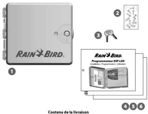 RAIN BIRD ESPLXD - Vérification à la réception - 1