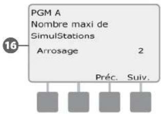RAIN BIRD ESPLXD - Vérifier les informations d'une station : - 18