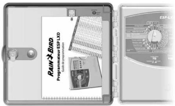 RAIN BIRD ESPLXD - Rangement du guide de programmation - 1