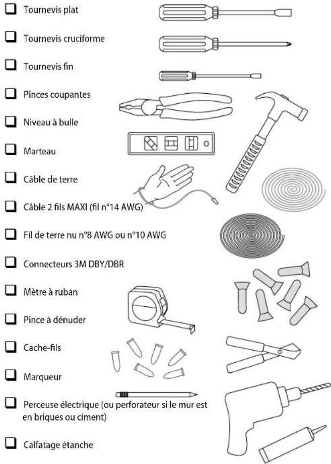 RAIN BIRD ESPLXD - Préparation des outils d'installation - 1