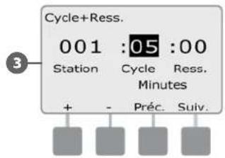 RAIN BIRD ESPLXD - Configuration Cycle+Soak™ (Cycle + Ressuyage) - 4