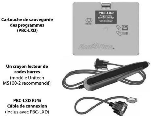 RAIN BIRD ESPLXD - Installer un crayon lecteur de codes barres - 1