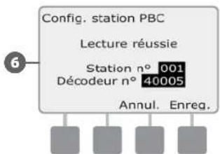 RAIN BIRD ESPLXD - Lire les adresses des décodeurs de terrain - 9