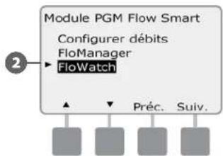 RAIN BIRD ESPLXD - Configurer et utiliser FloWatch™ - 3