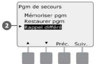 RAIN BIRD ESPLXD - Rappel différé - 5