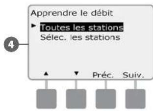 RAIN BIRD ESPLXD - Renseigner automatiquement le débit (toutes les stations) - 6