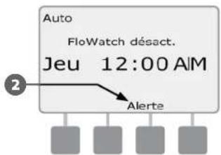 RAIN BIRD ESPLXD - Examen des messages d'alarme - 4