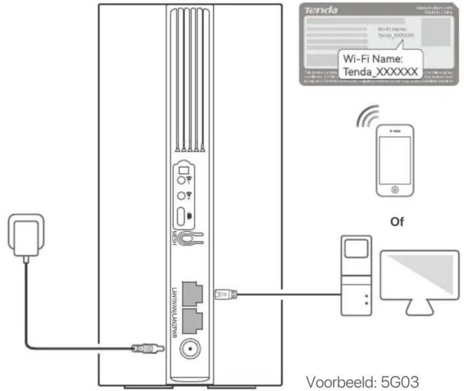Tenda 5G03 - Verbind klanten met internet - 1