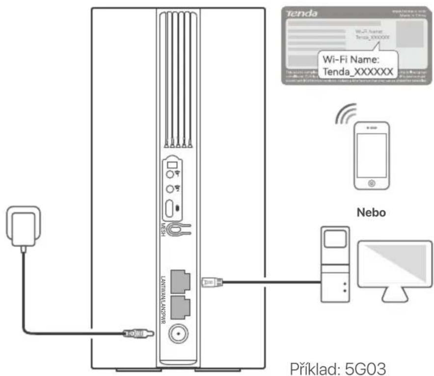Tenda 5G03 - Připojení klientů k internetu - 1