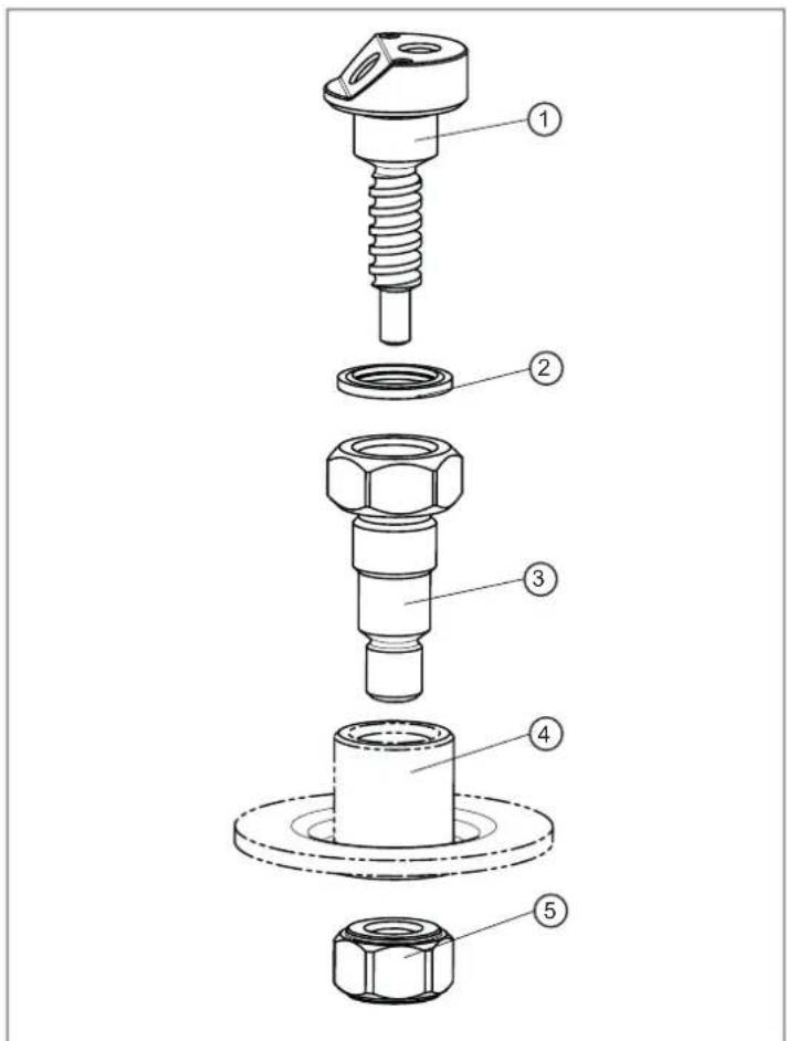 IFM E30056 - Adaptateur de refroidissement E43929 - 4