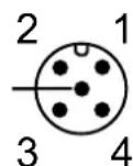 IFM DV2131 - Connecteur M12, 5 pôles, codage a - 1