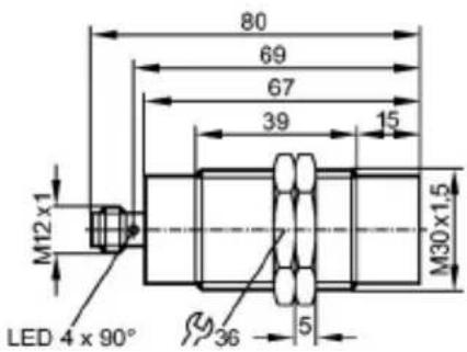 IFM GI701S - Technical data - 1