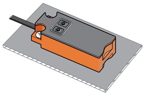 IFM KQ6016 - Utilização sem adaptador de montagem - 2