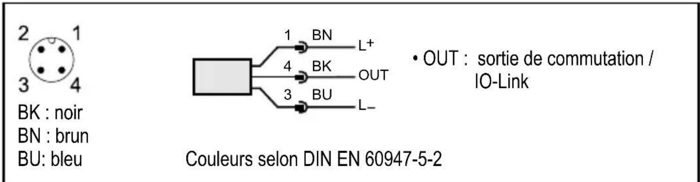 IFM UGT524 - Raccordement électrique - 1