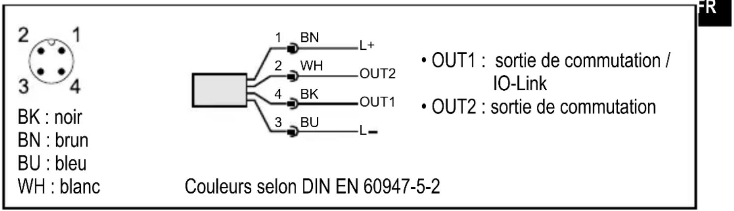 IFM UIT503 - Raccordement électrique - 1