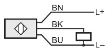 IFM KQ6005 - Schéma de branchement - 1