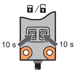 IFM KQ6005 - 按钮锁定 - 1