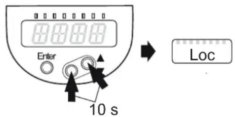 Enter 10 s Loc