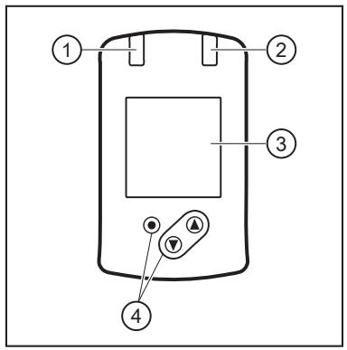 IFM SD1540 - Bedien- und Anzeigeelemente - 1