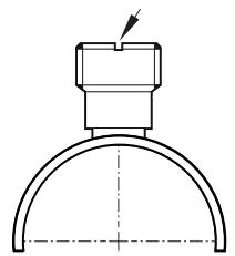 IFM SD1540 - Procesní připojení - 2