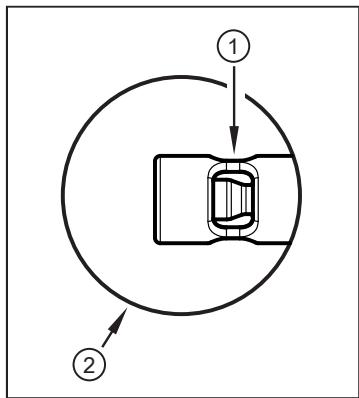 IFM LDL101 - 配管への取付け - 1
