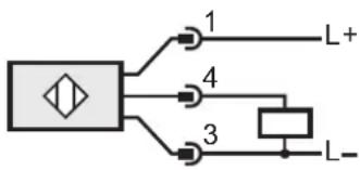 IFM DI5029 - Schéma de branchement - 1