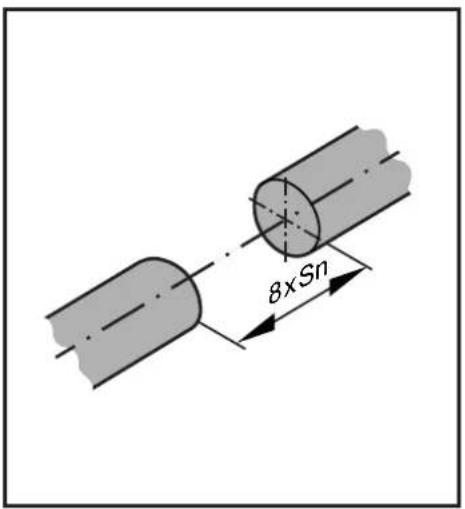 IFM DI5033 - Remarques sur le montage encastré ou non encastré dans le métal - 7