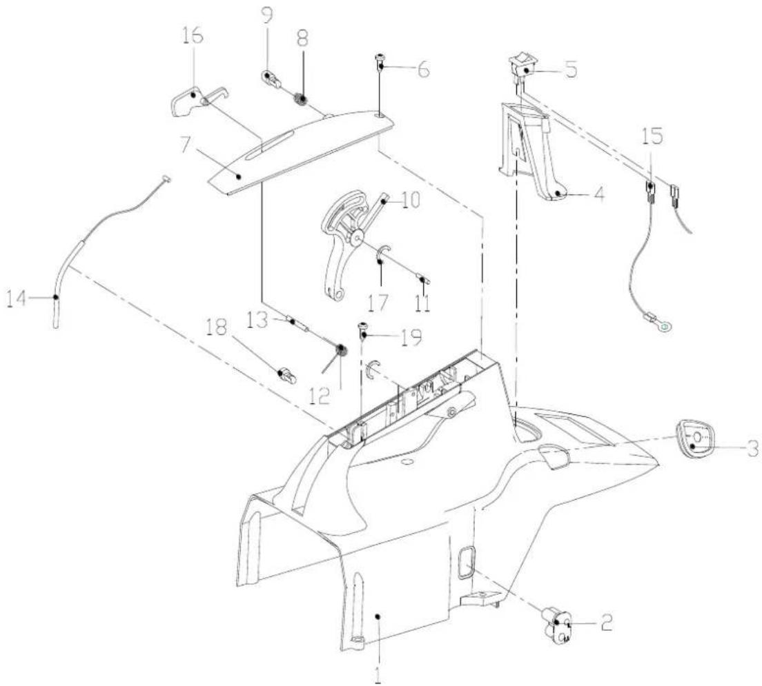 Zipper ZIBTS350 - Der Einbau von anderen als Originalersatzteilen führt zum Verlust der Garantie! - 5