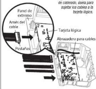 CHAMBERLAIN 050ACTWFMC - Instalar la tarjeta lógica del receptor1 - 1