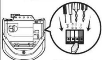 CHAMBERLAIN 050ACTWFMC - Reinsert the wires. - 1