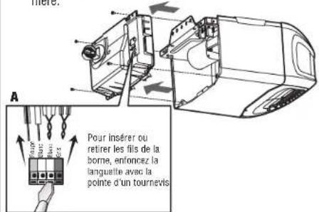 CHAMBERLAIN 050ACTWFMC - Retirez la carte mère du récepteur - 1