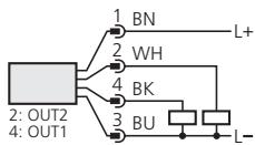 IFM O5D100 - 電気接続 - 3