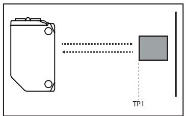 IFM O6H700 - Set range by means of background and object - 1