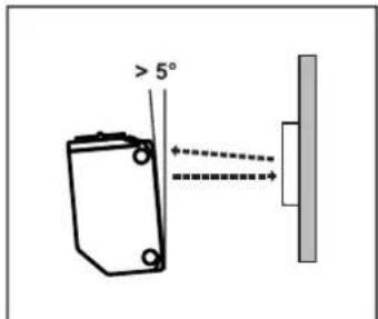 > 5°