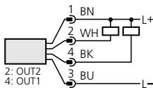 IFM OID250 - Podłączenie elektryczne - 5