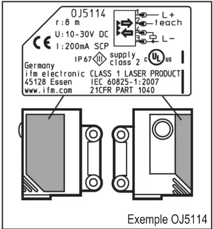 IFM OJ5136 - Selon cULus - 2