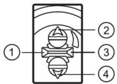 IFM O6T400 - Eléments de service et d'indication - 1