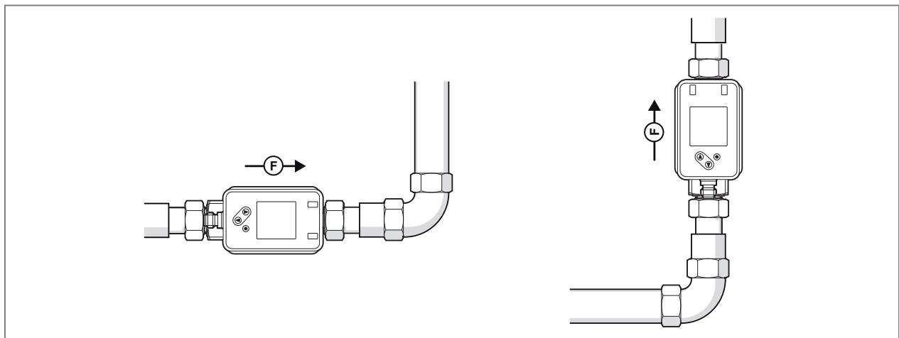 IFM SM4020 - Posición de montaje recomendada - 1