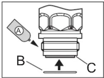 IFM E30501 - Monter le capteur avec l'adaptation Aseptoflex Vario - 4