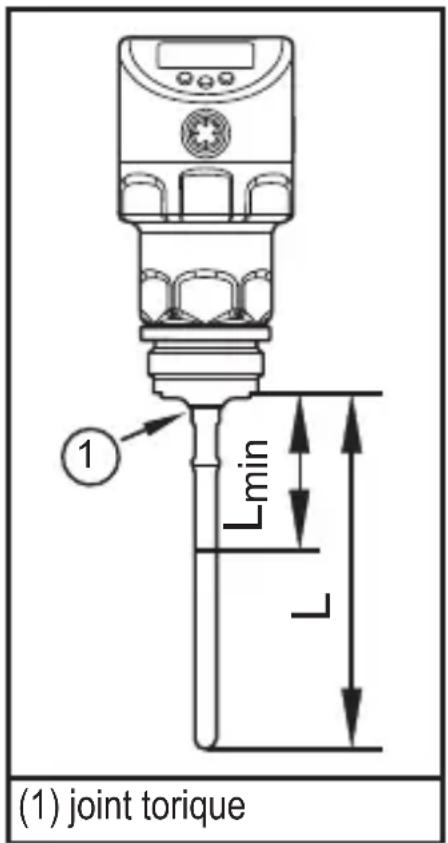 IFM LR2750 - Raccourcir la tige de sonde - 5